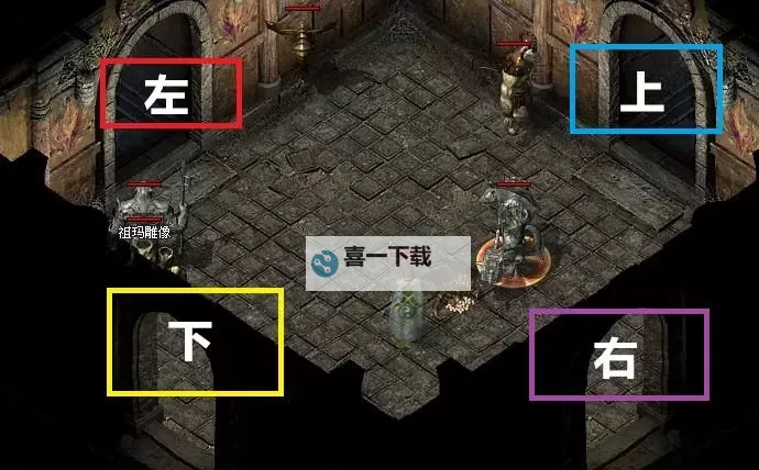 如何快速抵达传奇祖玛阁去7的最佳路线指南图1