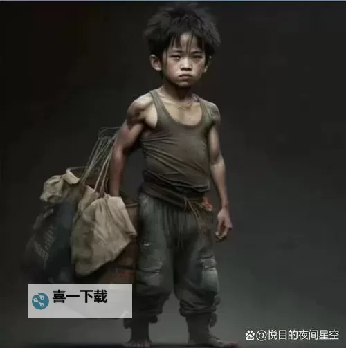 乞丐图片帅气：逆境中的不凡风采图1