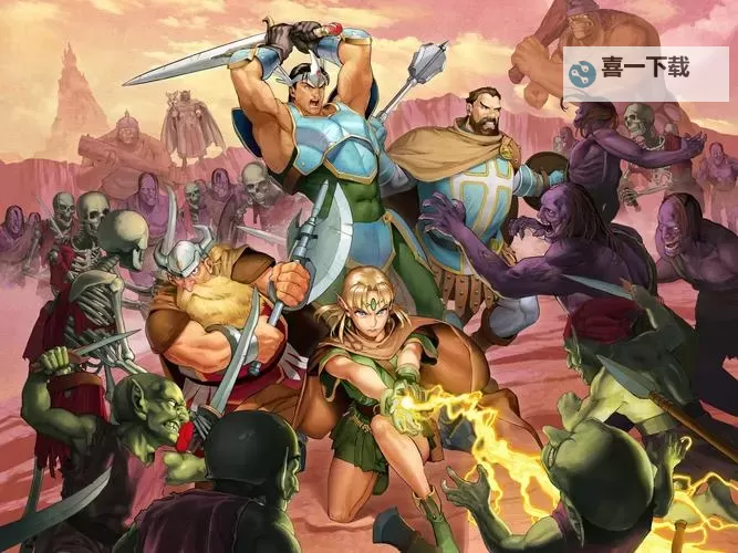 地下城英雄-暗黑王朝：黑暗统治的崛起与勇者的终极决战图1