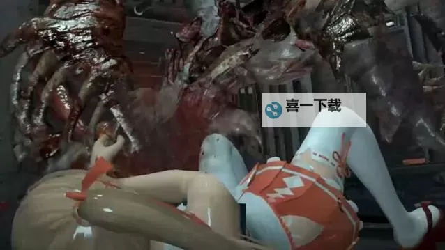 《生化危机6》女角色被掏肺：恐怖场景引发热议图1