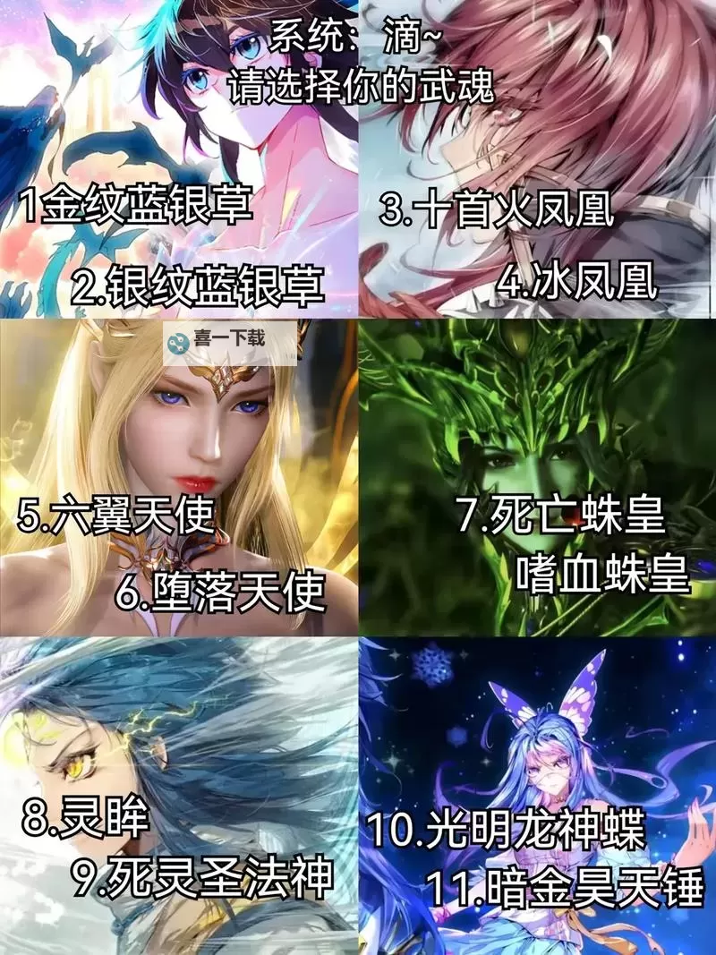 探秘《斗罗大陆》：十大极致武魂排名全解析图2