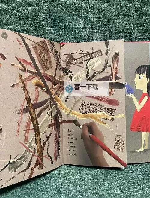 探索心灵的色彩：感受啦啦啦色的奇幻魅力图1