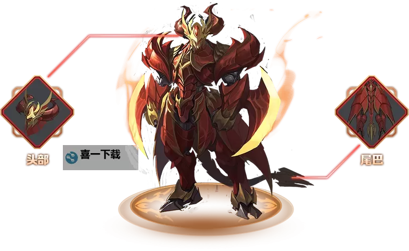 荣耀之魂:龙斗士龙骑士的传奇篇章图1