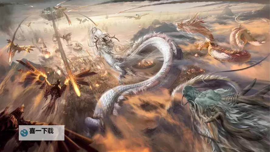 御龙在天萧然：剑破长空的英雄传奇图1