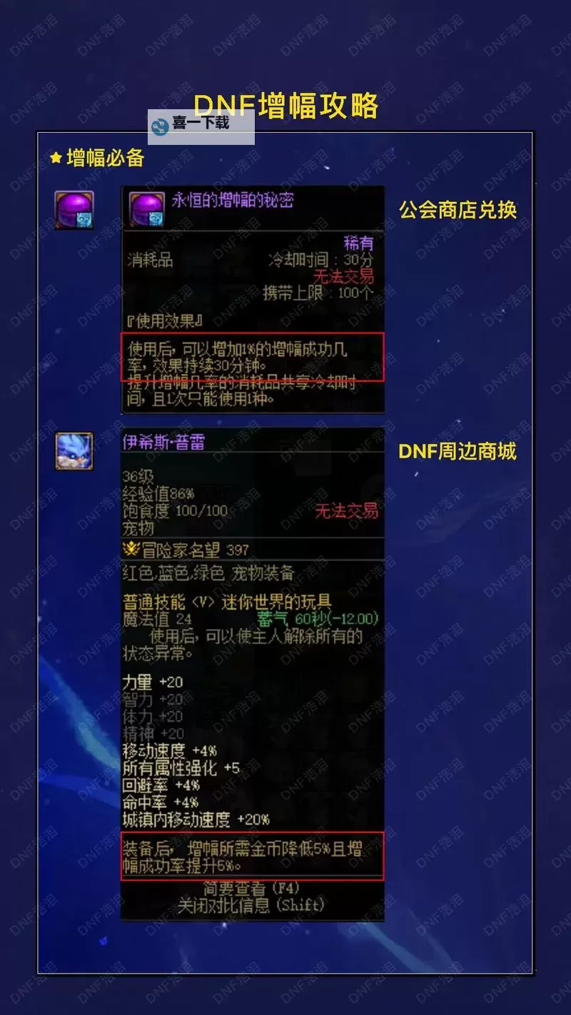 地下城强化过的装备怎么增幅：详细提升指南与技巧分享图1