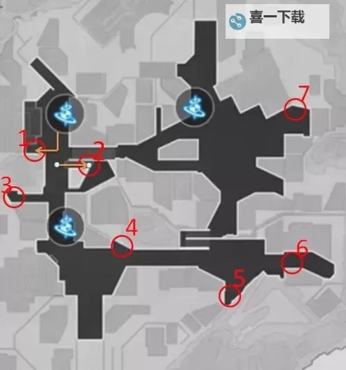 《崩坏星穹铁道》雅利洛磐岩镇宝箱收集图1