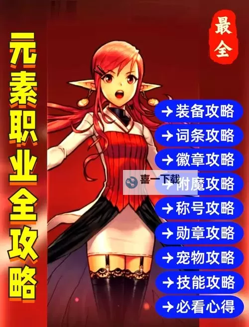 《元素勇士》职业介绍：各角色特色、战斗技能介绍！图1