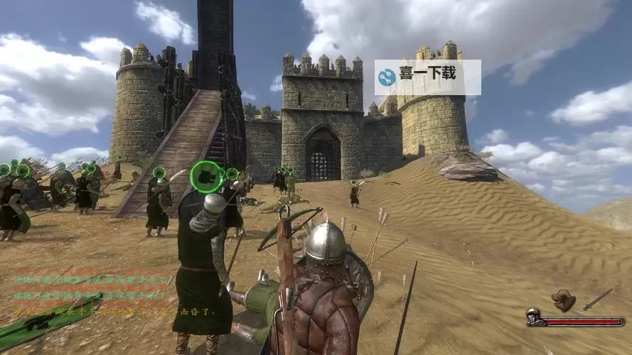 《骑马与砍杀维京征服》守住拜克堡方法 拜克堡怎么守图1