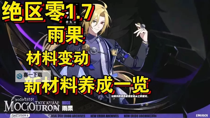 《绝区零》雨果养成材料需求一览 雨果需要哪些材料图1