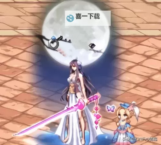 DNF奥菲利亚好漂亮啊：令人心动的经典美丽角色揭秘图1