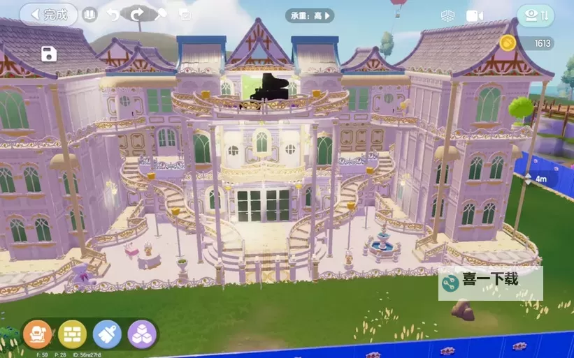 《心动小镇》土豪城堡建造教程图1