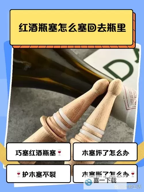 用红酒瓶塞堵住不能流下来皮的妙招揭秘图1