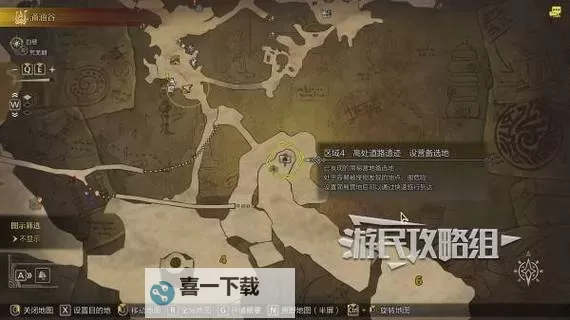 《怪物猎人荒野》全地图营地位置领跑图1