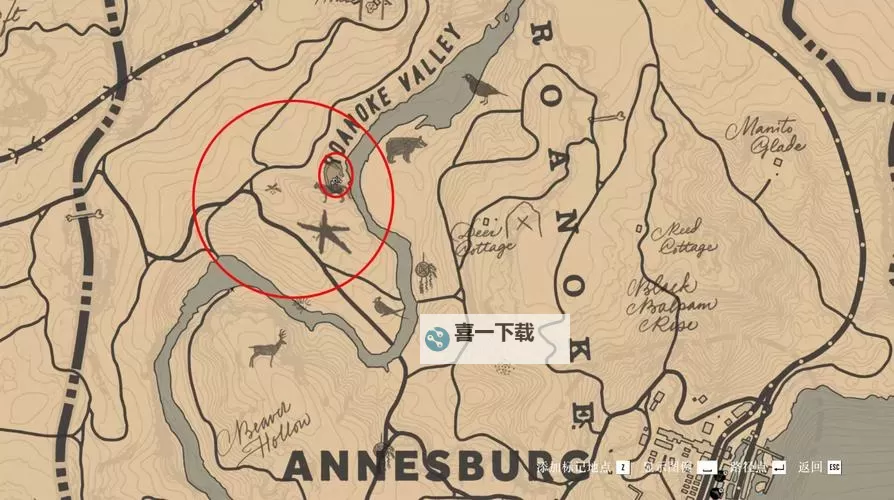 《荒野大镖客2》各彩蛋位置分享 UFO彩蛋在哪图1