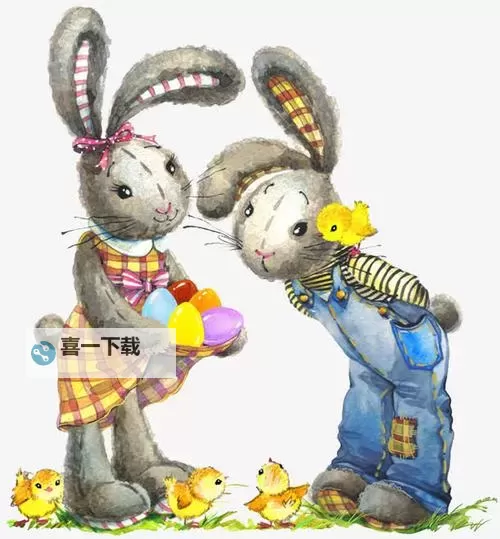 抓住胸前跳动两只兔子：童话般的奇幻瞬间图1