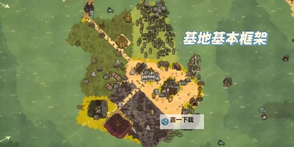 《饥荒》海难大型海岸基地建设布局一览图1