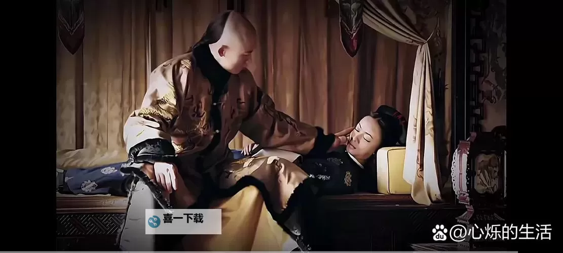 岳女共侍一夫大被同乐：古风情谣中的温馨与爱意图1