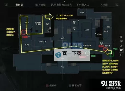 《生化危机2重制版》白金流程指引及路线推荐图2