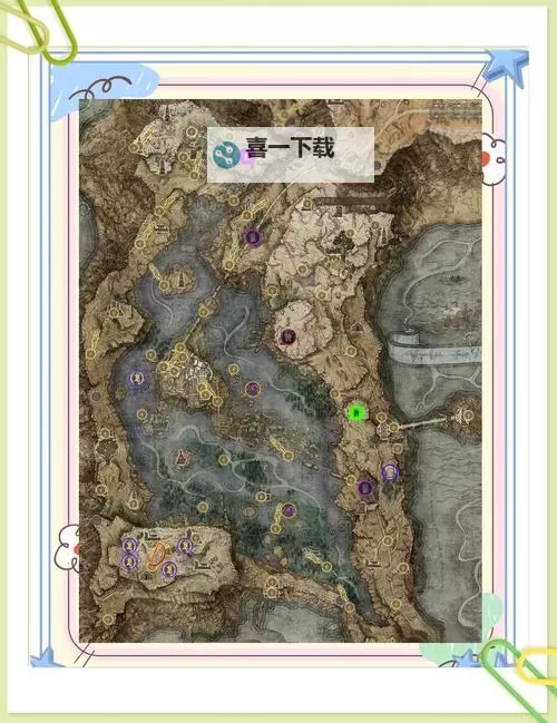 《艾尔登法环黑夜君临》隐城诺克拉缇欧跑图路线分享图1