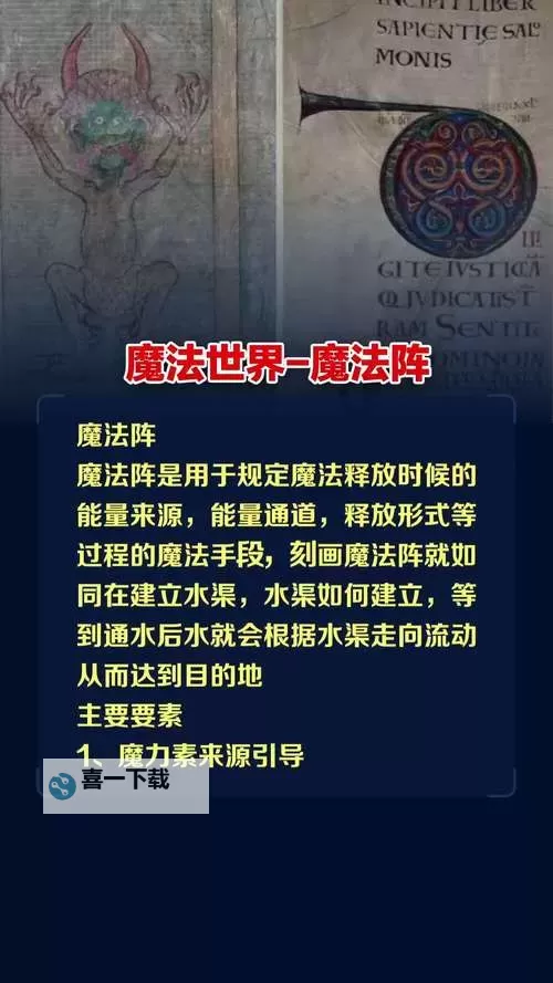 魔法世界 全咒语魔法阵效果一览图1