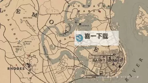 《荒野大镖客OL》草莓罐头、黑莓与野薄荷位置图1