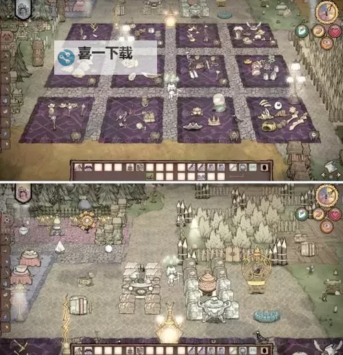 《饥荒》手机版豪华基地布局图及选址推荐 饥荒手机版基地怎么建图2