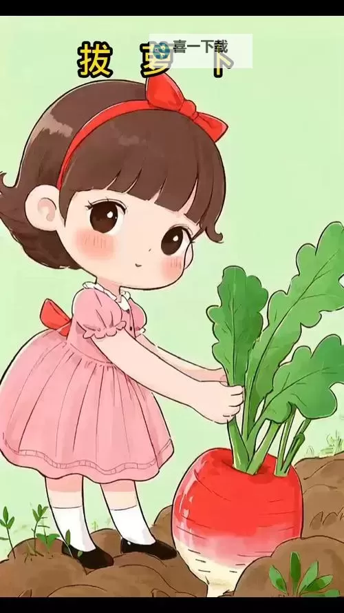 《甜蜜的合作:精彩纷呈的拔萝卜动漫故事》图1