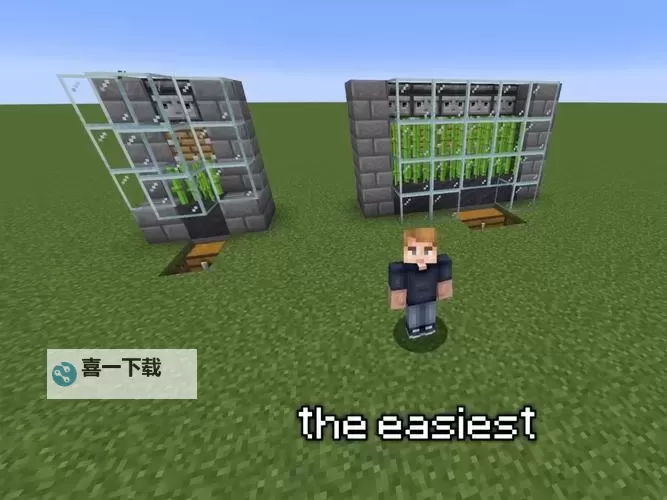 《我的世界》甘蔗自动收割机制作教程 甘蔗自动收割机怎么做图1