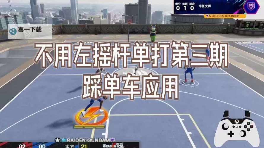 《NBA2K15》无限运球BUG教学图1