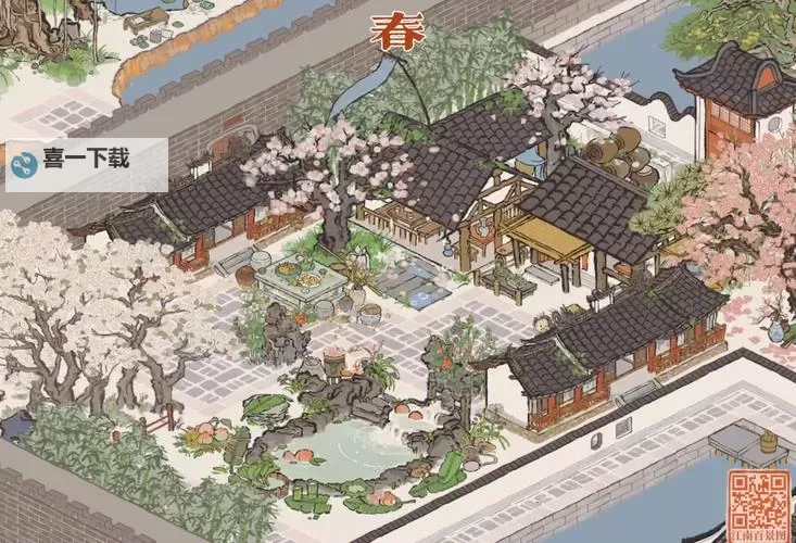 《江南百景图》又见桃花村铲子在哪 又见桃花村铲子位置介绍图2