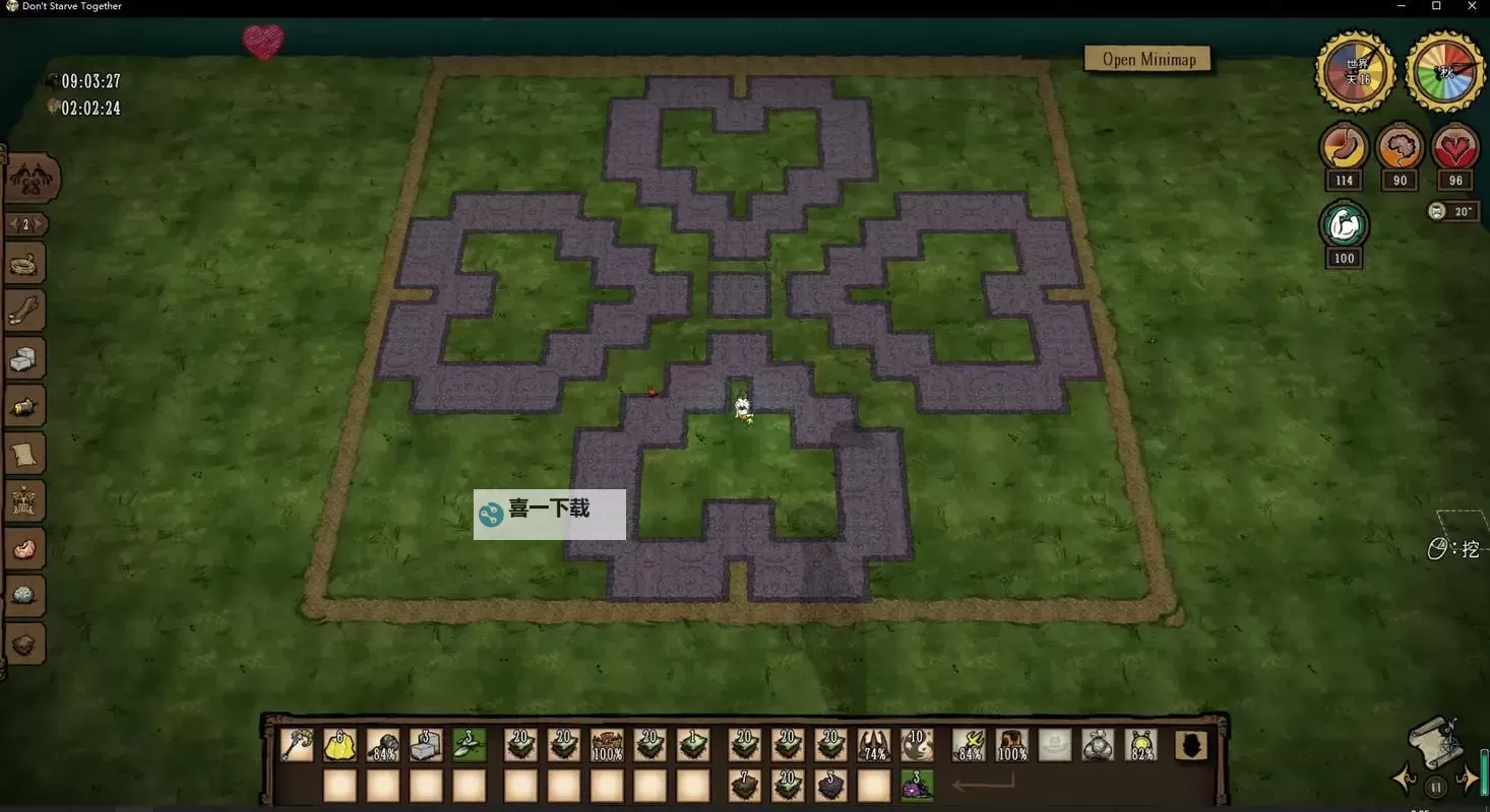 《饥荒》海难防水基地布局图及选址心得图1