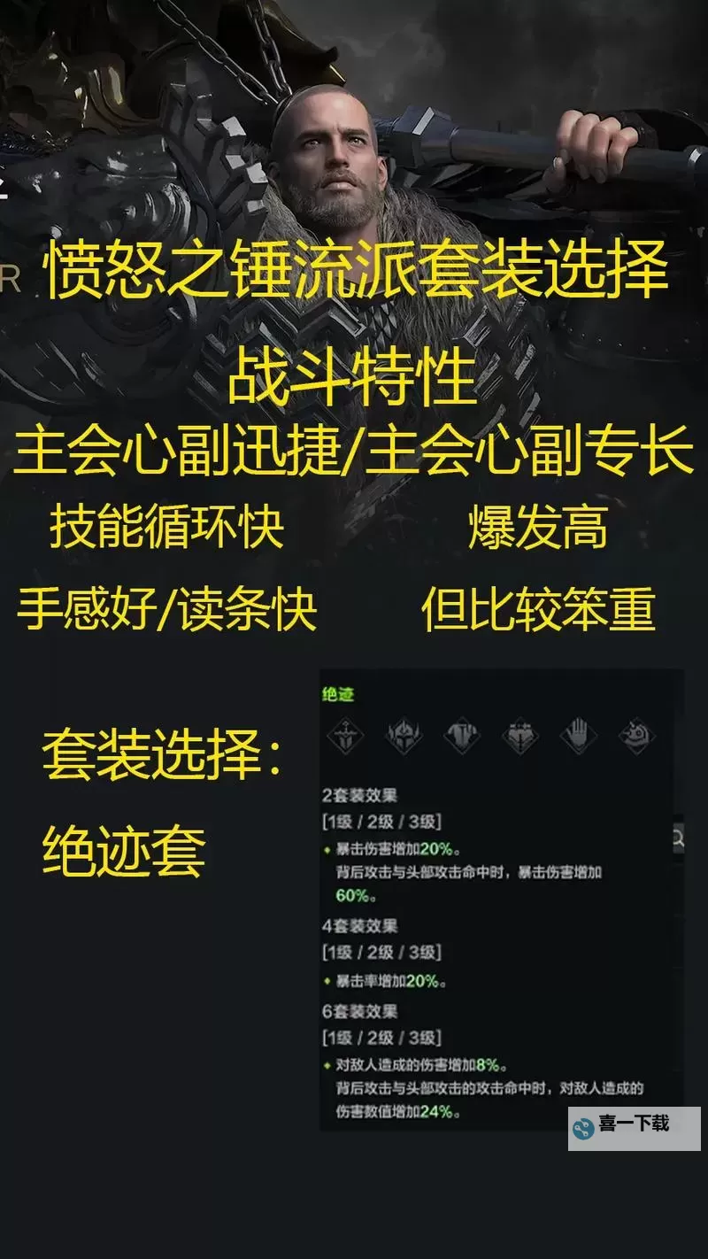 《命运方舟》愤怒重锤流大锤新手加点攻略 愤怒重锤流大锤刻印推荐及技能加点图2