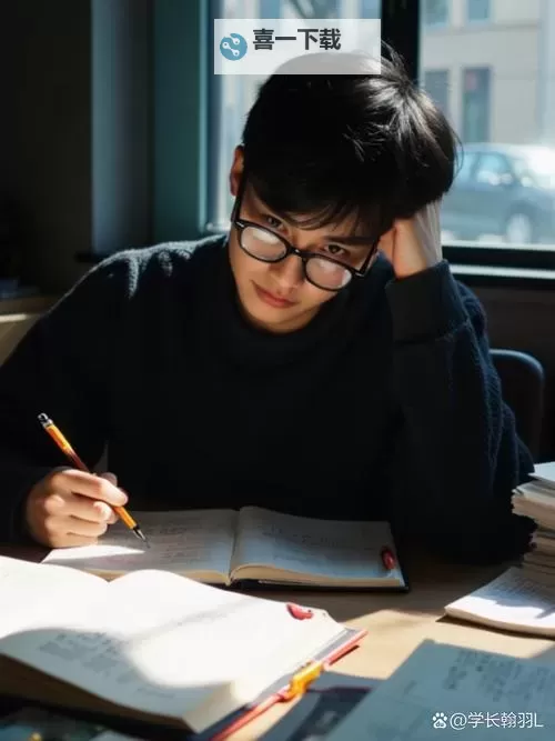 奇幻校园日记：我竟然坐在学长的根茎写作业图1