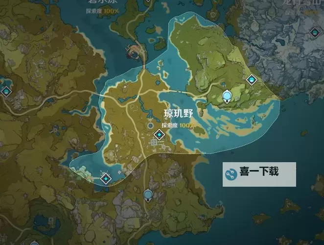 《原神》琼玑野宝箱点位一览图2