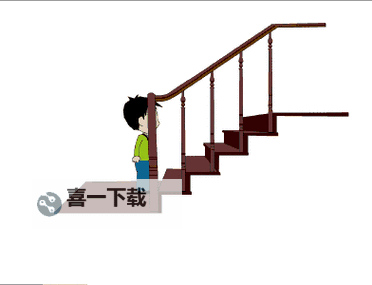 走楼梯每走一步就往上顶一下：妙趣横生的锻炼新体验图1