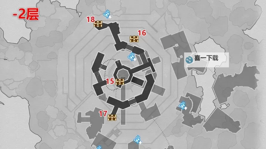 《崩坏星穹铁道》幽囚狱全宝箱位置一览 幽囚狱宝箱攻略图1