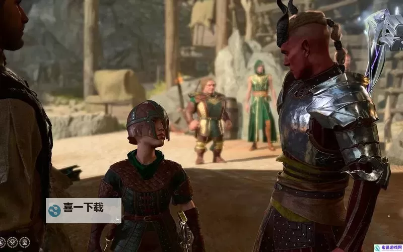 《博德之门3》威尔邪术师单挑猩红奥林演示图1