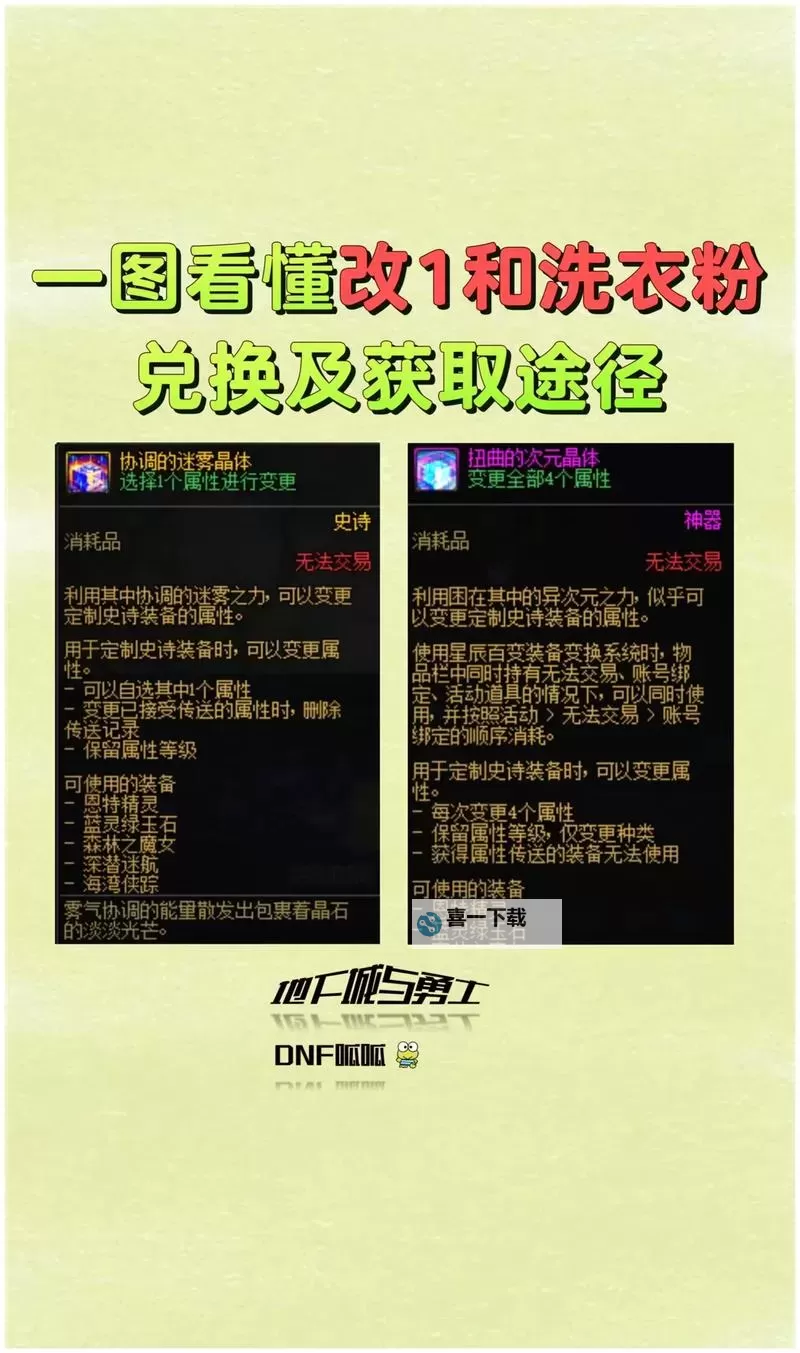 《地下城与勇士手游（DNF手游）》无色小晶块获取方法 无色小晶块怎么获得图1