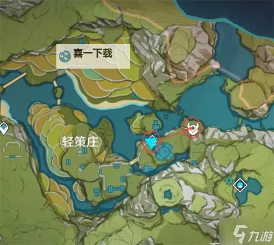 《原神》浊水幻灵点位与讨伐路线演示图1