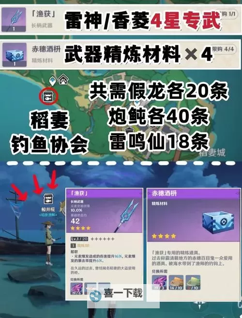 《原神》渔获精5钓鱼教程图1