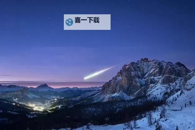 再度降临流星雨：一次穿越时空的璀璨奇观图1