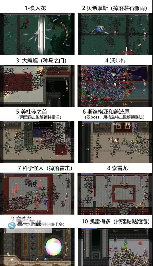 《吸血鬼幸存者》DLC2新地图与武器解析 DLC2新角色数据分析图1