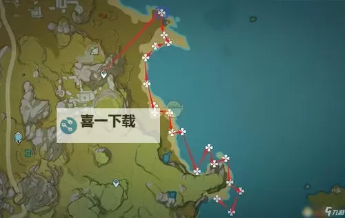 《原神》星螺速刷路线分享图1