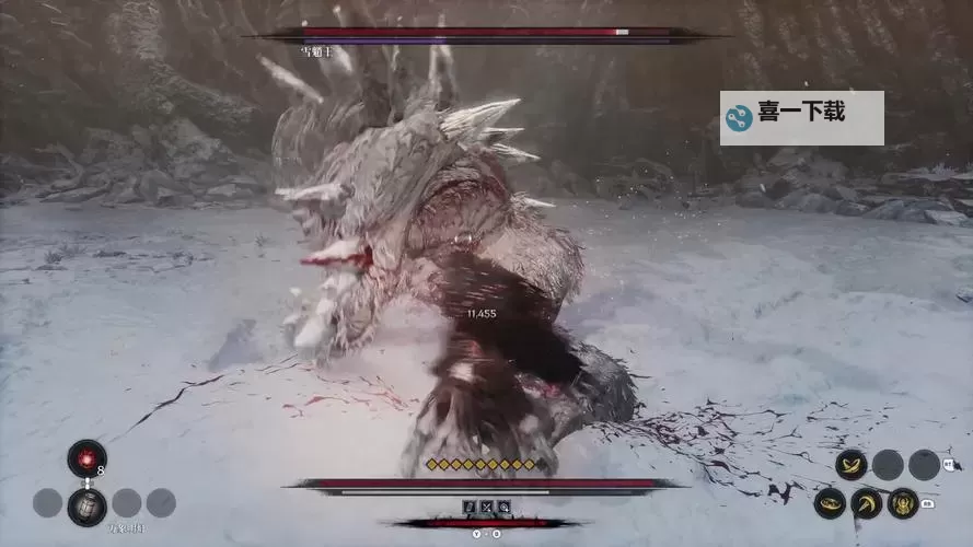 《第一狂战士卡赞》雪魈王公式化简单打法 雪魈王怎么打图1