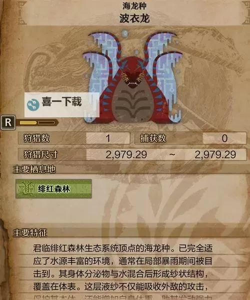 《怪物猎人荒野》全大型怪物图鉴及招式解析 怪物弱点及素材掉落一览图1