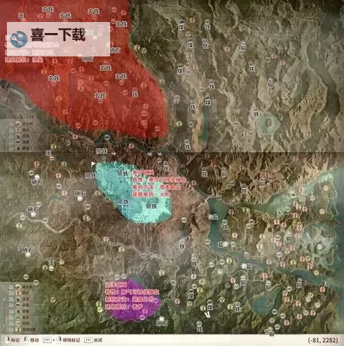 《帝国神话》矿产资源分布一览图1