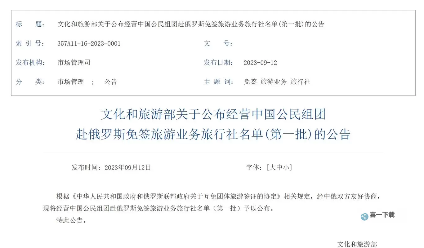 中俄免签最新通知：最新政策变动及详细解读图1