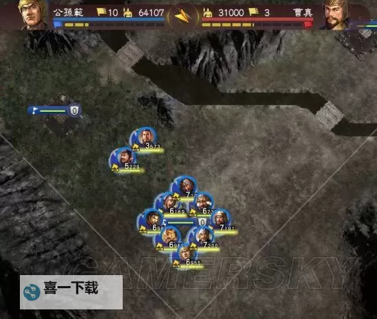 《三国志13》英杰传通关后画面内政战斗等简单评价图1