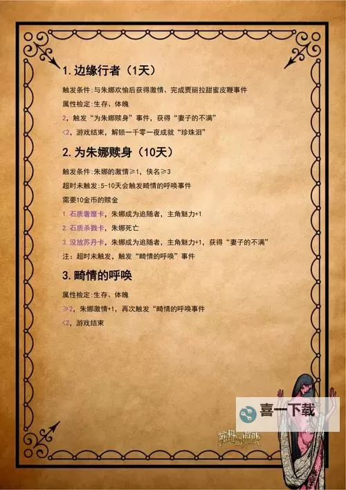 《苏丹的游戏》三周目通关注意事项讲解图1