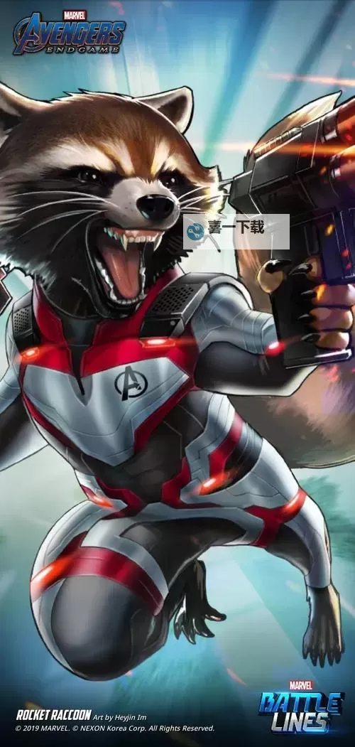《漫威争锋》火箭浣熊英雄介绍图1